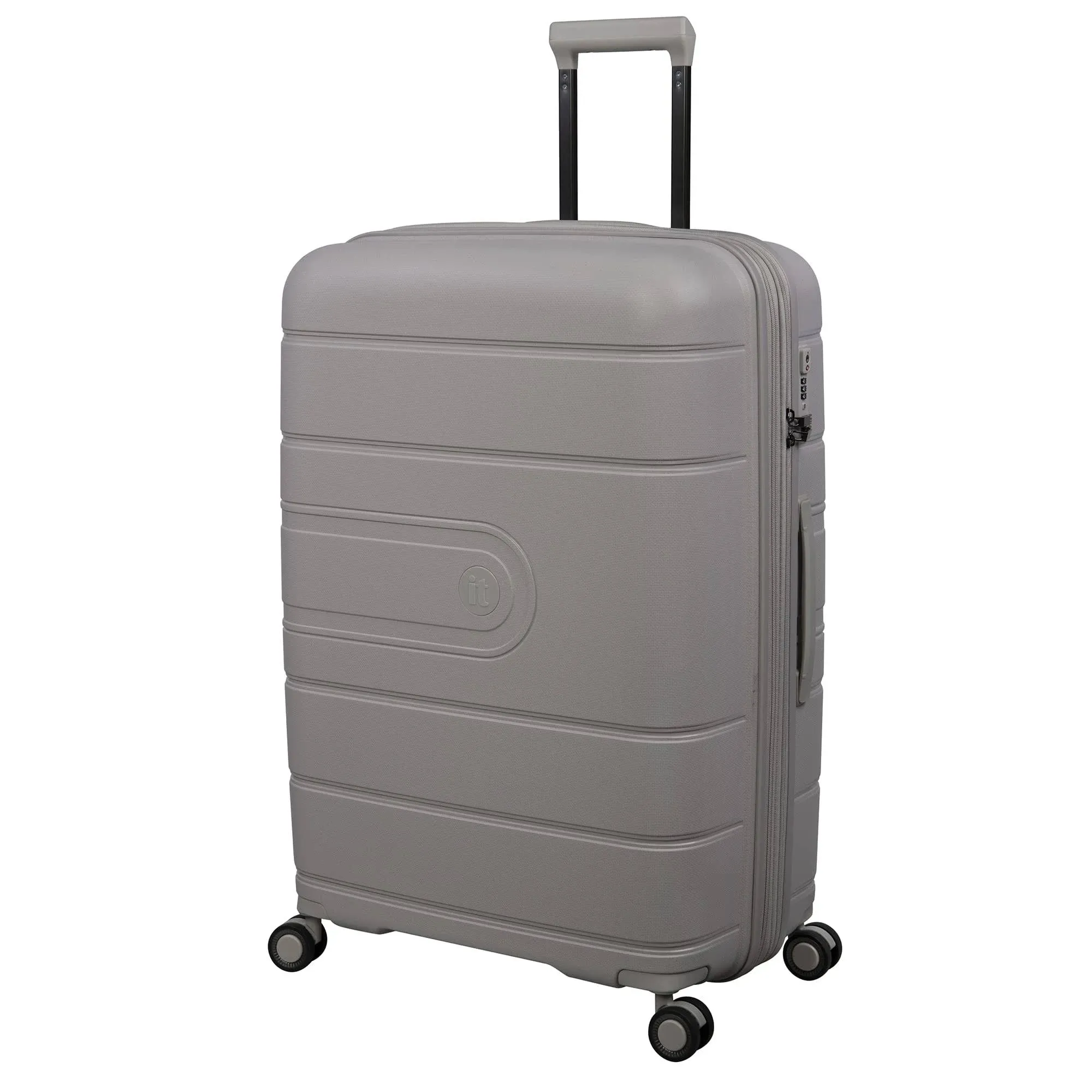 Eco Tough 21&#034; Hardside Carry-On 8 Wheel Expandable Spinner, Honey Gold