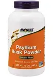 Now Foods Psyllium Husk Powder - 12 oz bottle