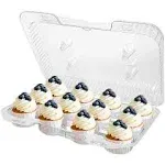 Stock Your Home Mini Cupcake Containers