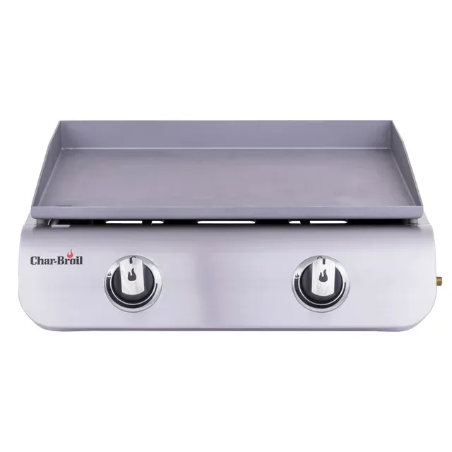 Char-Broil 2 Burner Tabletop Gas Griddle