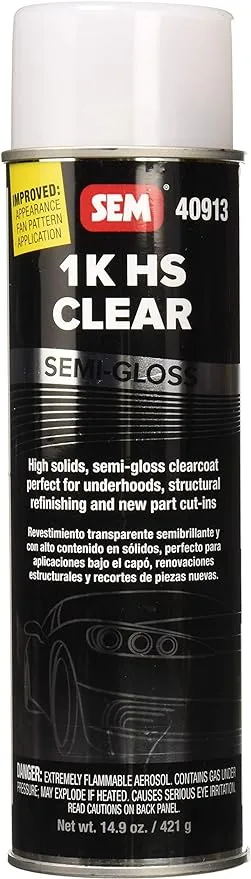 SEM 40913 1K HS Semi-Gloss Clear