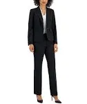 Le Suit Pant Suit, 12 , Black