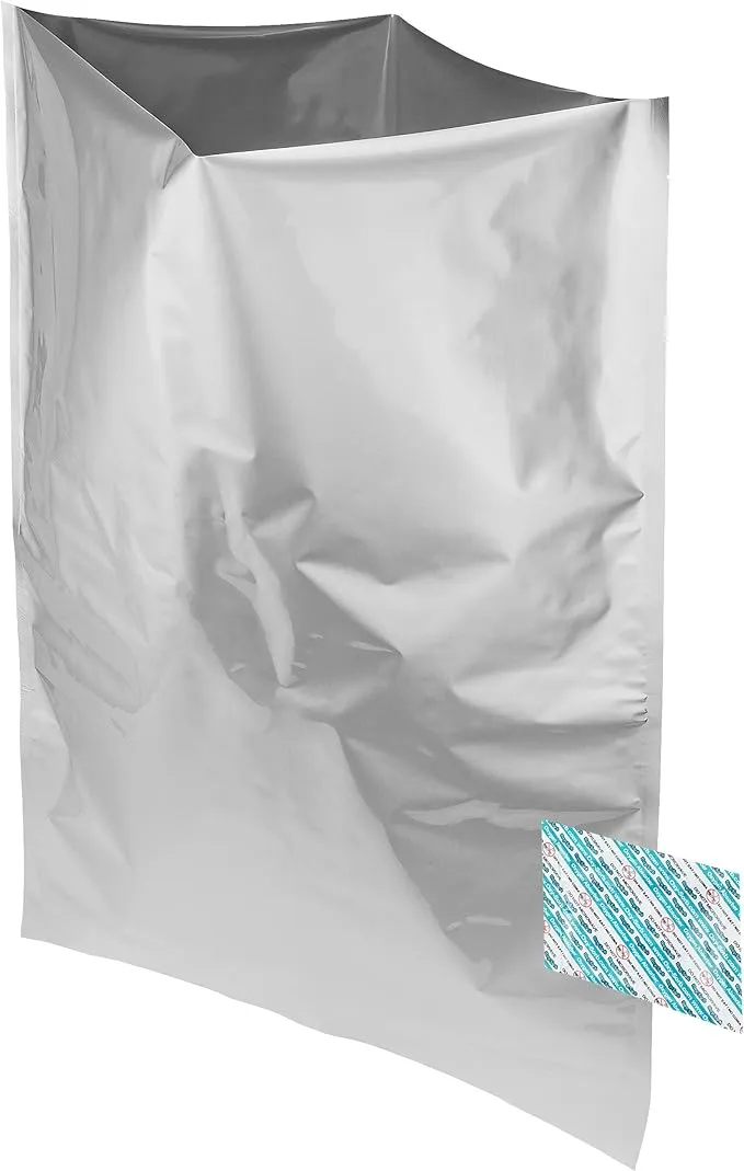 Dry-Packs 5-Gallon  20 x30  Mylar Bags and 2000cc Oxygen Absorbers  20 Pack - AI-10076 For Long Term Food Prepping Shipping & Storage