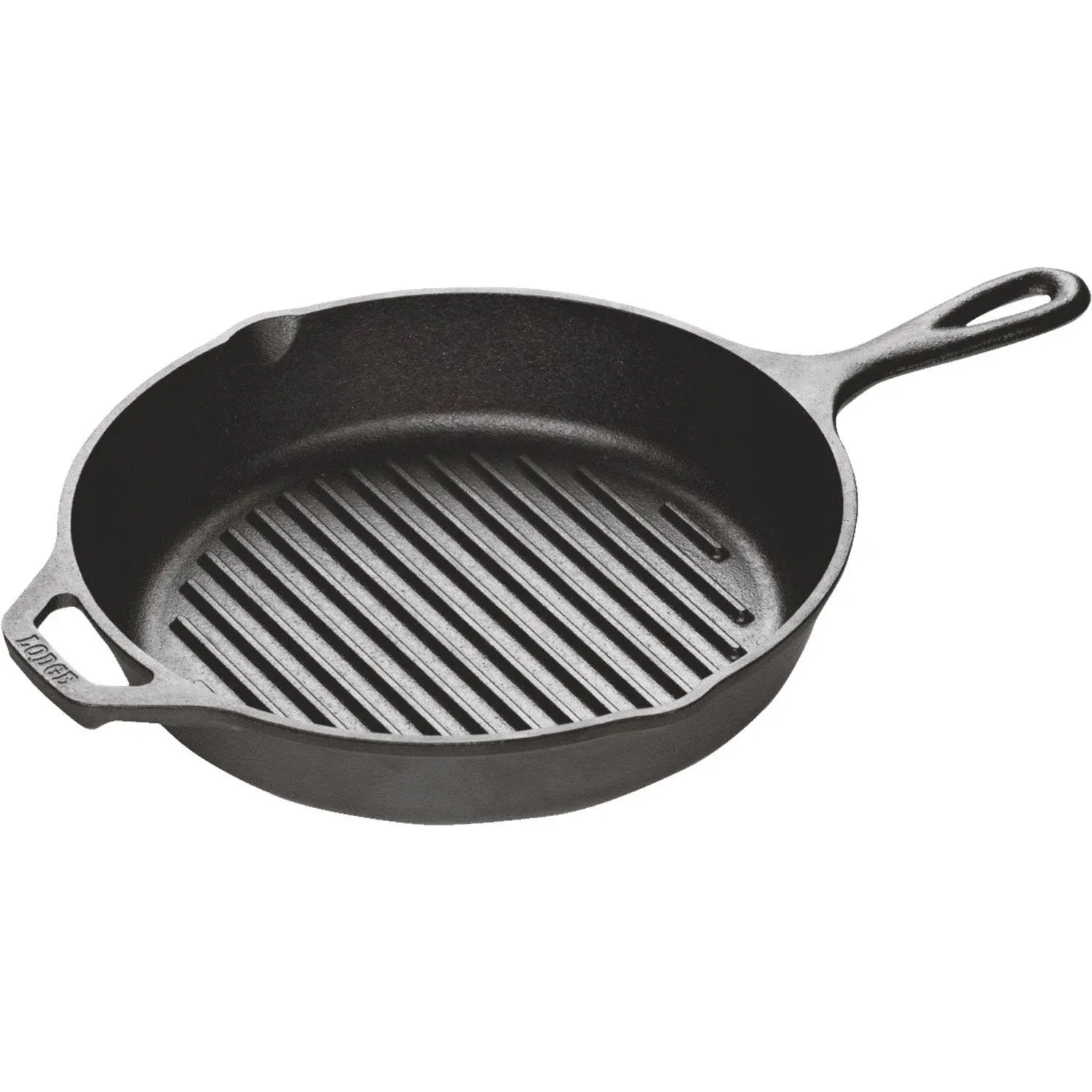 Lodge Cast Iron Skillet Grill Pan, 10.25 in.