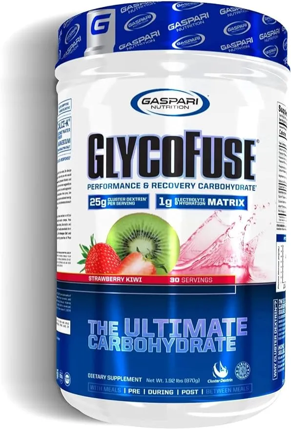 Gaspari Nutrition GlycoFuse Strawberry Kiwi - 30 Servings