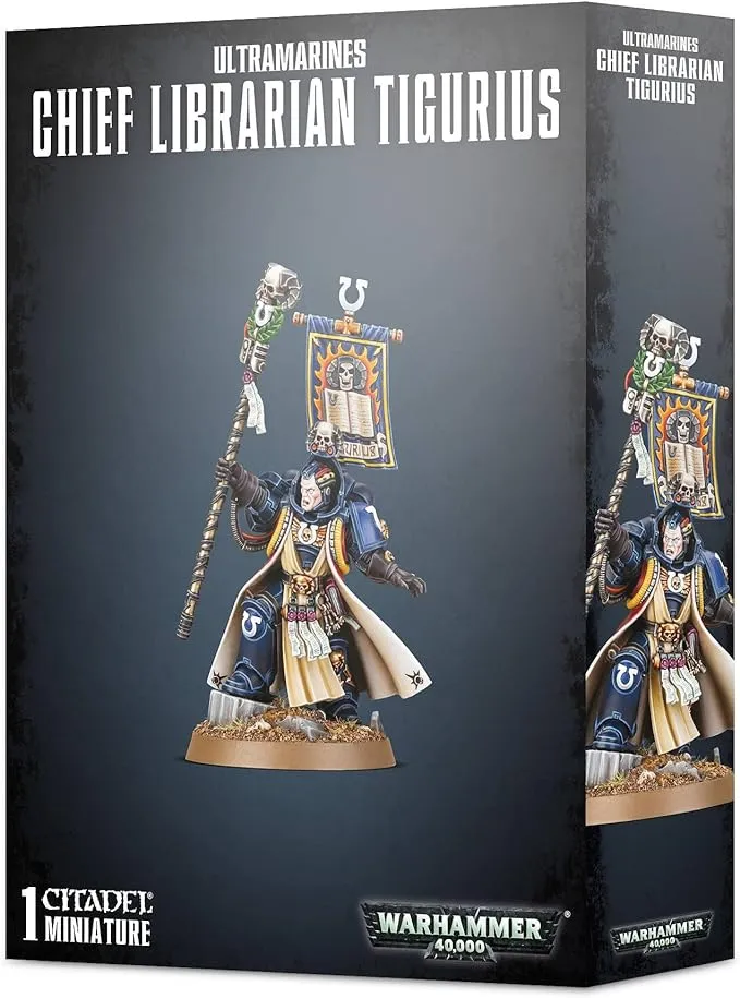 Warhammer 40,000: Ultramarines Chief Librarian Tigurius GW 55-22 NIB