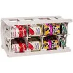 Shelf Reliance Pantry Can Organizers - Customizable Can Lengths - First in First Out Rotation - Designed for Canned Goods for Cupboard, Pantry and Cab