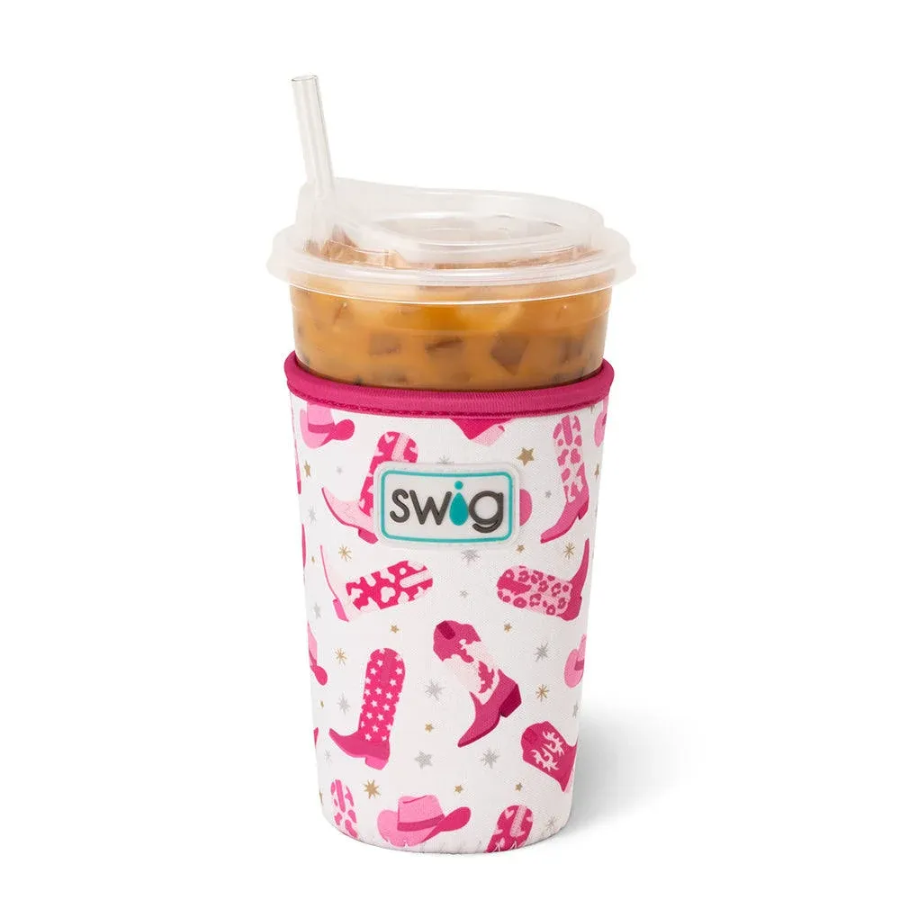 Swig Let&#039;s Go Girls Iced Cup Coolie 22oz