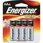 AA Energizer Max Alkaline Batteries