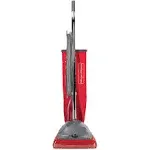 Sanitaire TRADITION Upright Vacuum SC688A, 12" Cleaning Path, Gray-Red