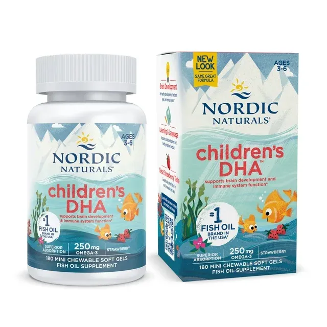 Nordic Naturals Children's DHA Strawberry 180