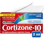 Cortizone 10 Maximum Strength Soothing Aloe Anti-Itch Cream, 2 oz.