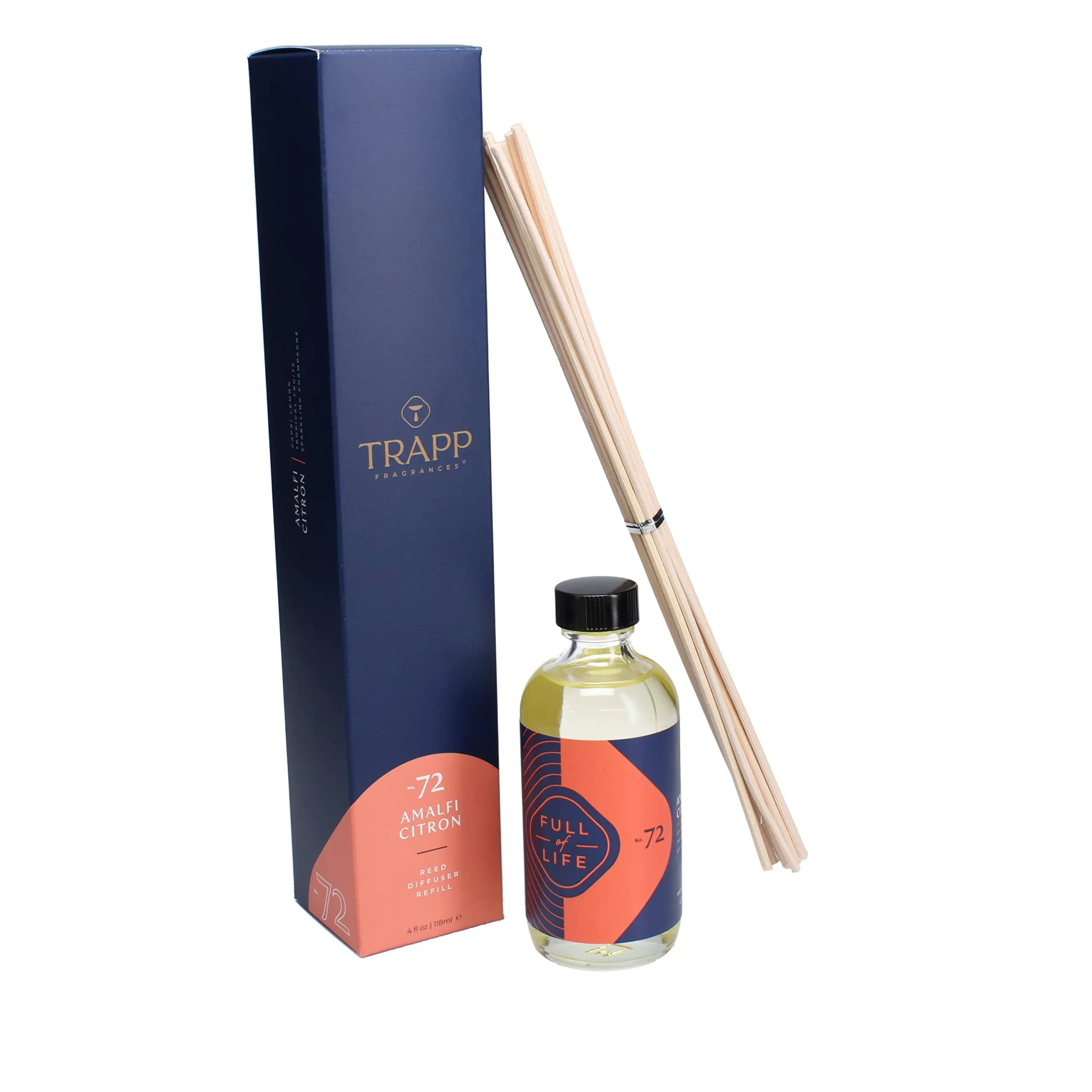 Trapp No. 72 Amalfi Citron 4 oz. Reed Diffuser Refill