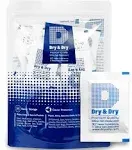 Dry & Dry Premium Silica Gel Desiccant Packets