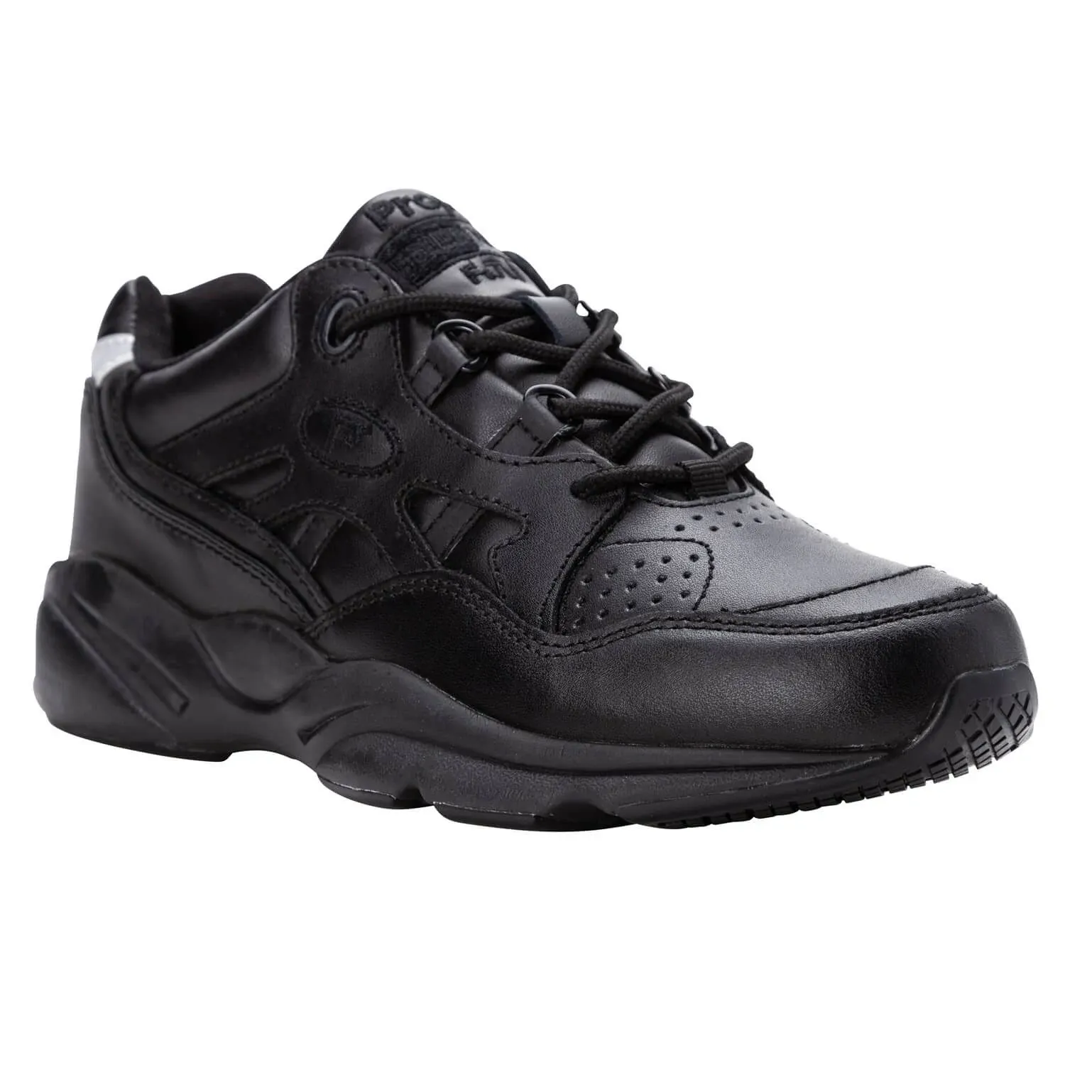 Propet Stark Men's Leather Slip-Resistant Work Shoes