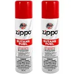 Zippo Butane Fuel 75 Milliliter / 2.5 Ounces (2 Pack)