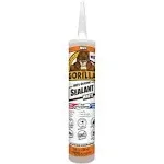 Gorilla Waterproof Caulk & Seal100% Silicone Sealant, 2.8oz Squeeze Tube, Clear (Pack of 2)