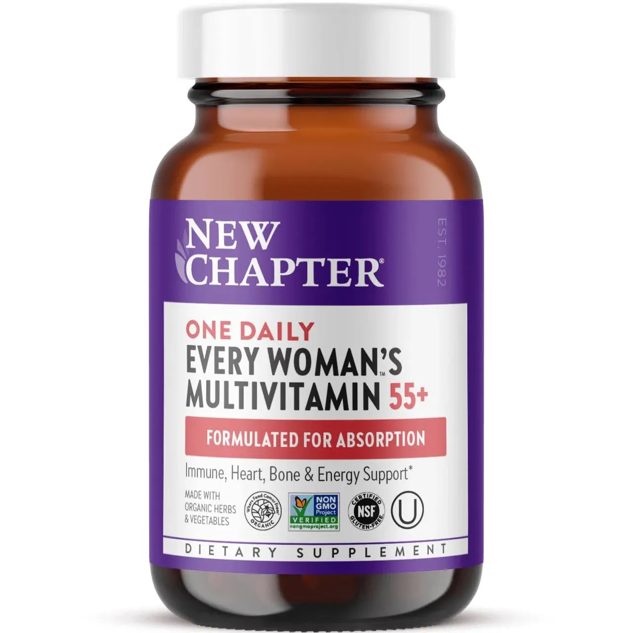 New Chapter Every Woman&#039;s Multivitamin 55 + 30 Vegetarian Tablets —09/24