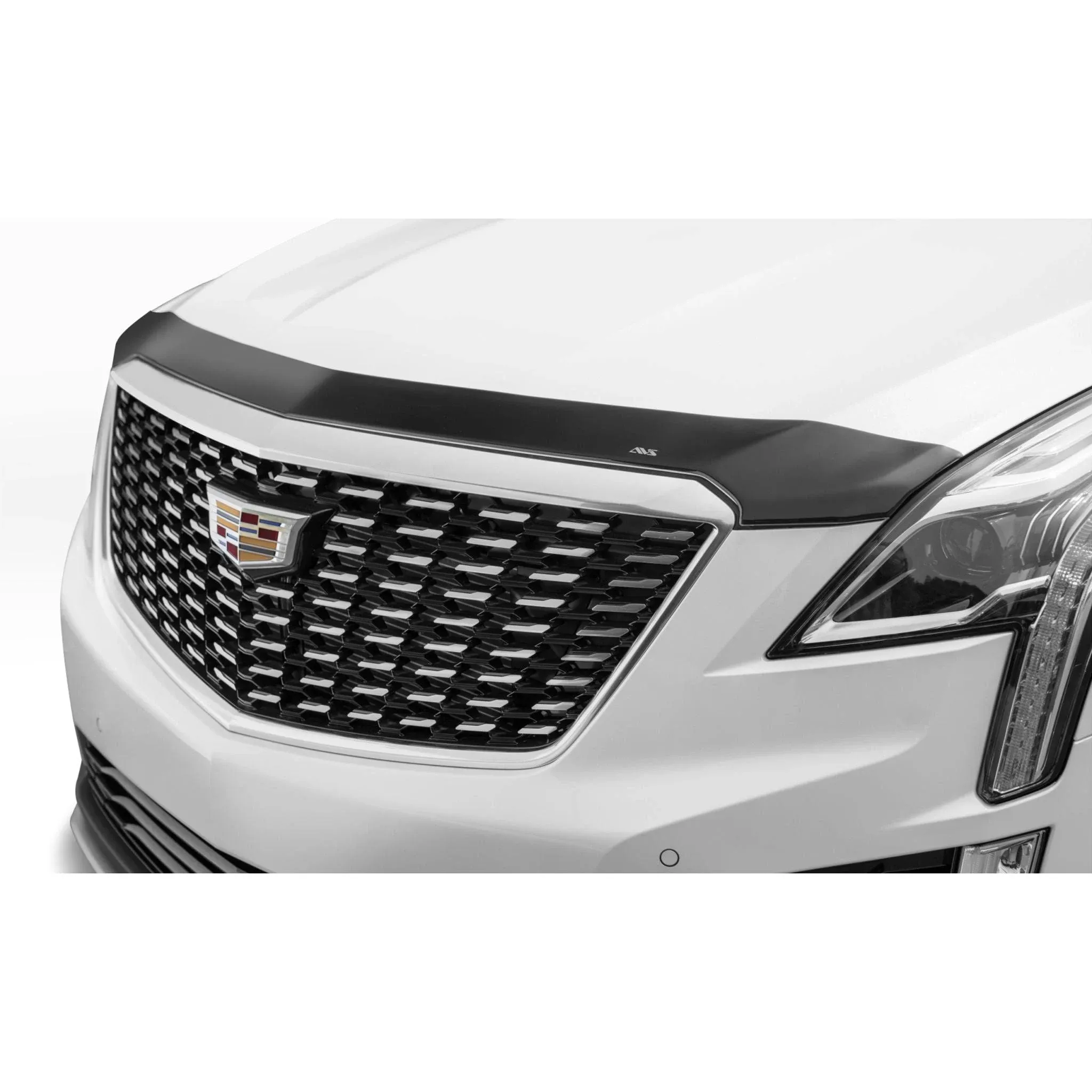 AVS 17-18 Cadillac XT5 Aeroskin Low Profile Acrylic Hood Shield - Smoke