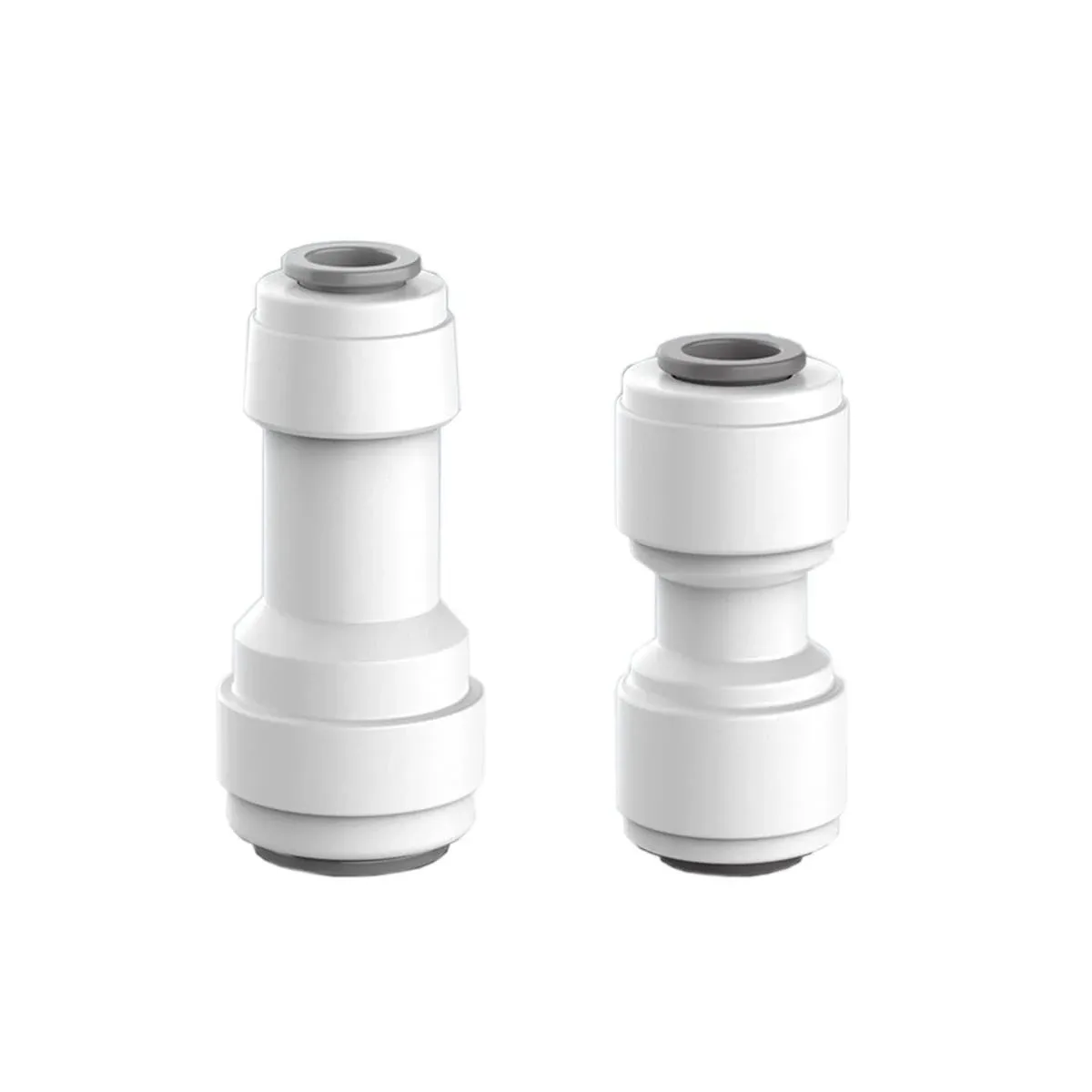 Unthreaded Push-fit Quick Connect Fittings 1/4&#034; to 1/4&#034; 1/4&#034; to 3/8&#034; Straight...