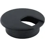 16-Black ABS Plastic Cable Hole Cover Desk Grommet 2 Inch 50 mm Pack of to Ar...