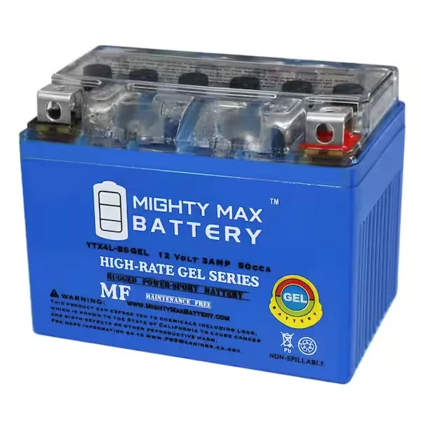 Mighty Max Battery YTX4L-BS GEL Replaces ATV TaoTao Cheetah TForce ATA 125cc ATA Series