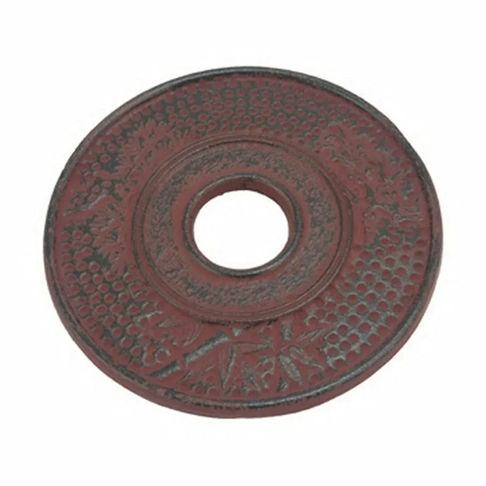 JapanBargain Brand Japanese Cast Iron Bamboo Teapot Trivet Teacup Sauces