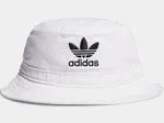 Adidas Originals Washed Bucket Hat - White/Black