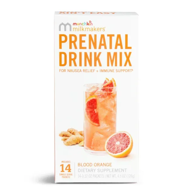 Milkmakers Prenatal Drink Mix, Blood Orange