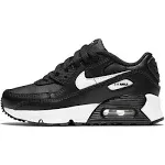 Nike Kids' Preschool Air Max 90 Shoes, Size 11, Black/White