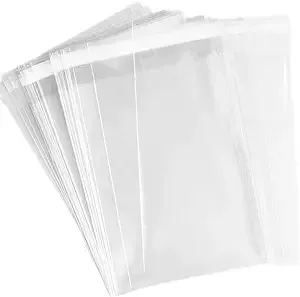 Delatanus 200 Pcs 4 x 6 inch Clear Cellophane Cello Bags,Thick 1.5-Mil Poly Bag ...