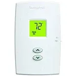 Honeywell TH1100DV1000 PRO 1000 Vertical Non-Programmable Heat Only Thermostat - White