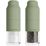 Stainless Steel Salt and Pepper Mill Set with Adjustable Ceramic Grinder I Ma...