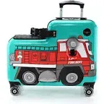 Red Firetruck Lil Flyer | Children's Ride-On Luggage