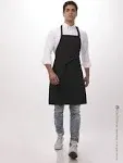 Chef Works Unisex Bib Apron without Pockets (F8NP)