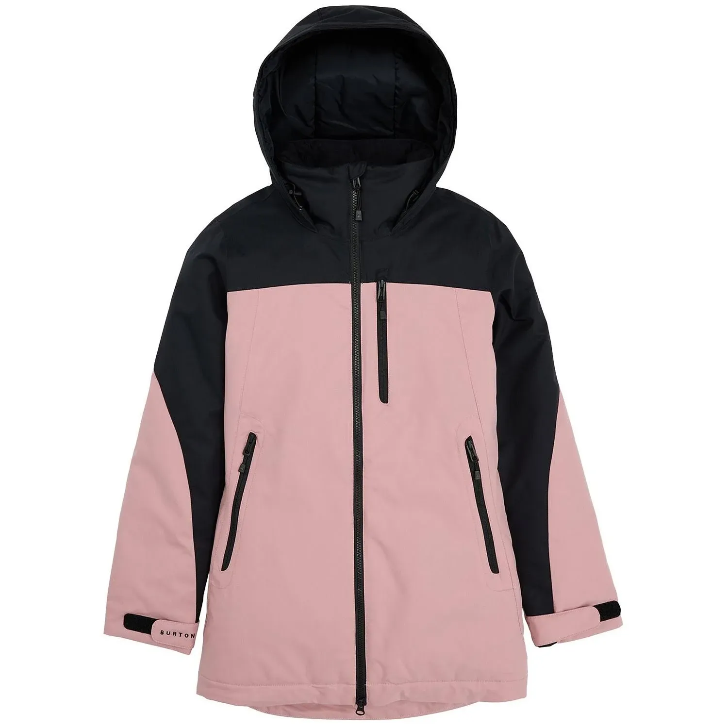 Burton Women's Lelah 2L Jacket - True Black / Powder Blush