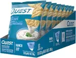 Quest Protein Chips Tortilla Style - Ranch - 8 Bags