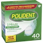 Polident 3 Minute Denture Cleanser