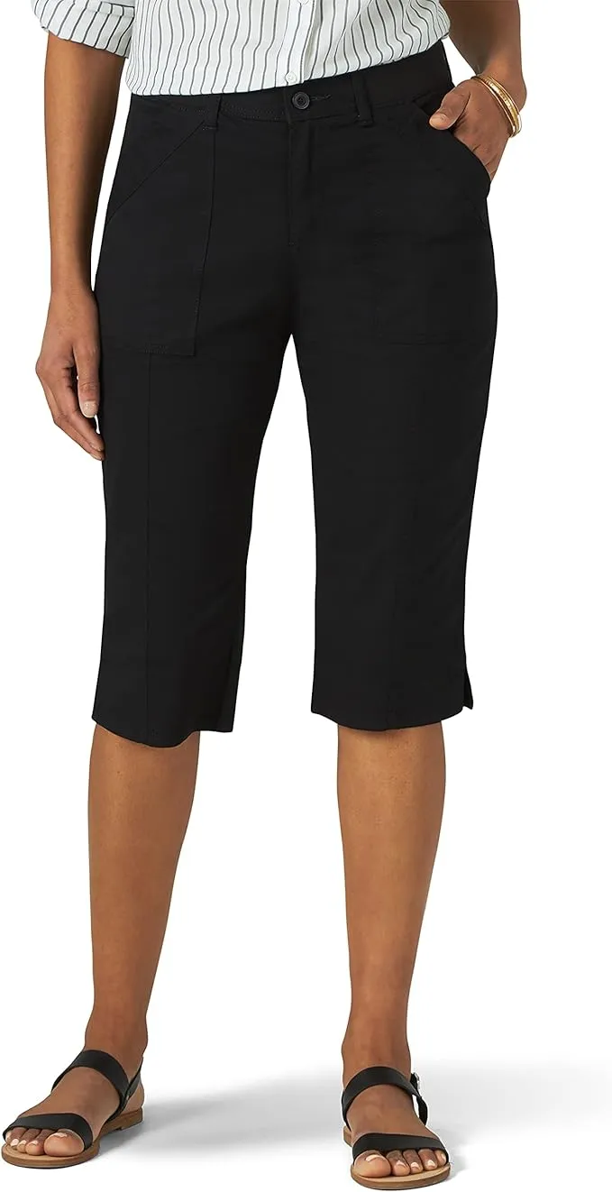 Lee Women&#039;s Flex-to-go Utility Skimmer Capri Pant