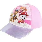 Nickelodeon Kids Baseball Hat for Toddler Girls Ages 2-4, Paw Patrol Baseball Cap, Girl's