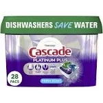 Cascade Platinum Plus Dishwasher Detergent Pods