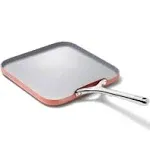 Caraway Ceramic Nonstick Square Griddle Pan, 11", Perracotta