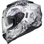 Scorpion EXO T520 Helmet Nama-Sushi White/Chameleo<wbr/>n Medium