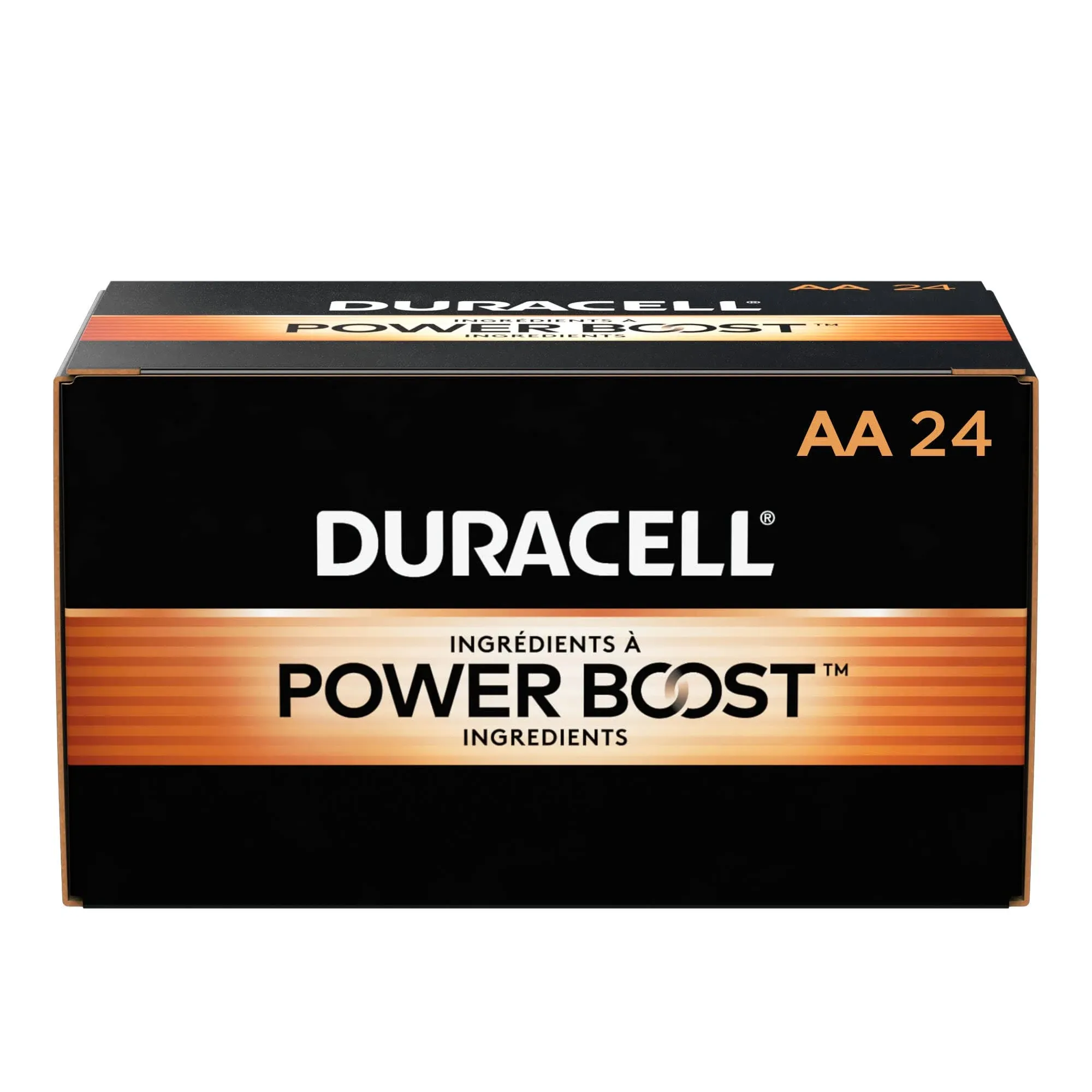 Duracell Coppertop Alkaline AA Batteries, 144-carton