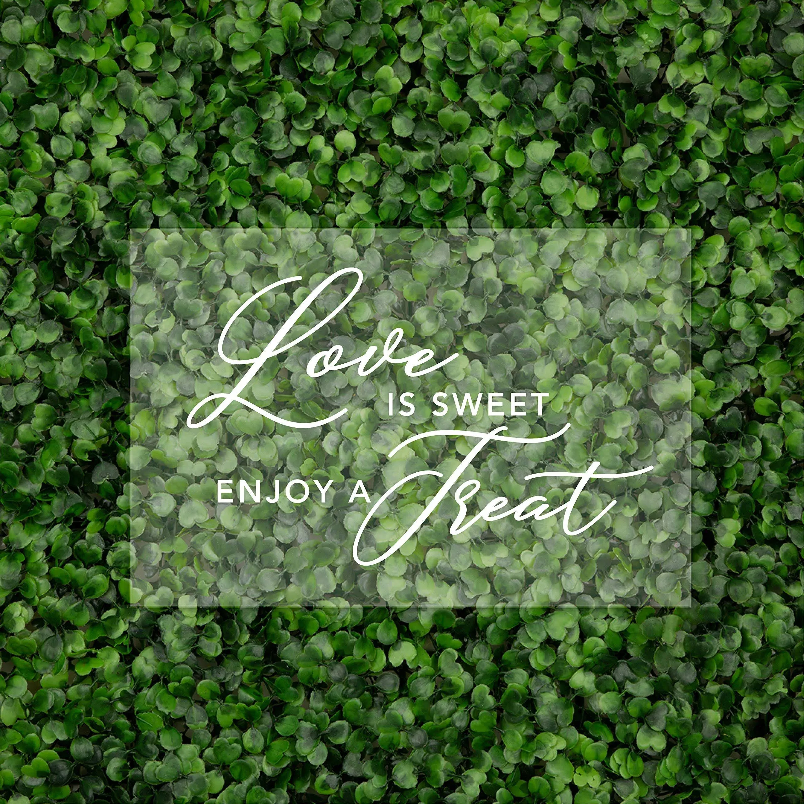 Acrylic Bar Signs, Love Is Sweet, Enjoy A Treat | Andaz Press