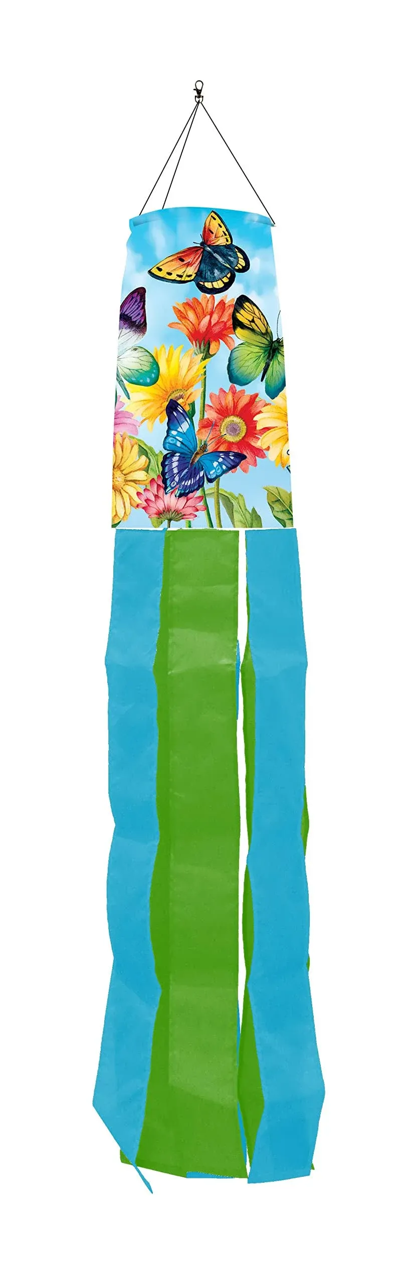 Briarwood Lane Fluttering Butterflies Spring Windsock Welcome Flo