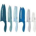 Cuisinart Advantage 12 Piece Knife Set with Blade Guards Nautical Colors