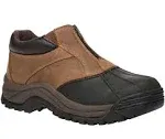 Propet Men's Blizzard Ankle Zip Brown Black Size 10.5