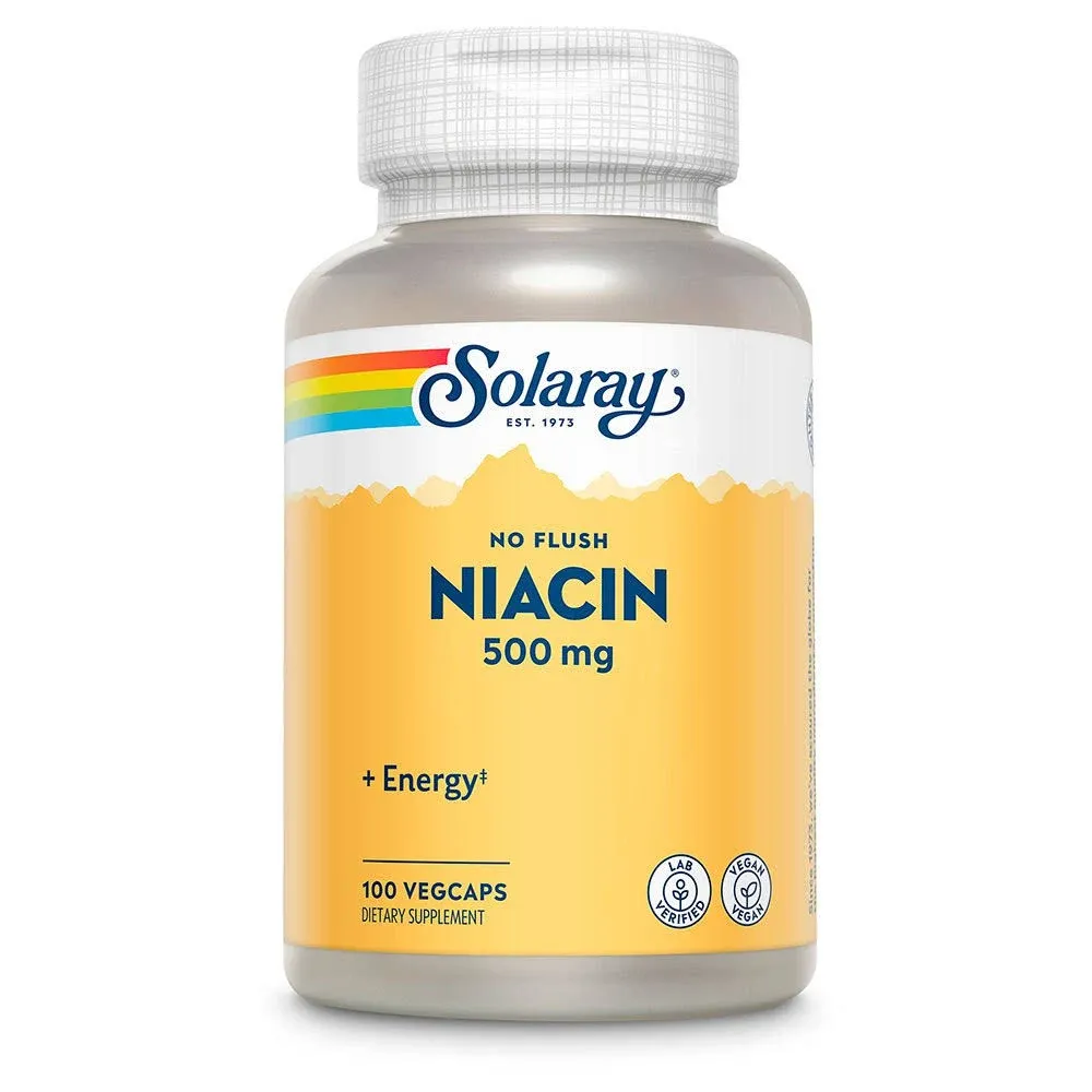 Solaray Niacin - 100 mg