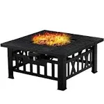 VECELO 30 Inch Outdoor Propane Fire Pit